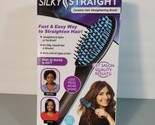 Silky Straight Ceramic Hair Straightening Brush - $15.79