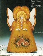 Tole Decorative Painting Christmas Almost Heaven Angels Elaine Thompson Book - £11.18 GBP