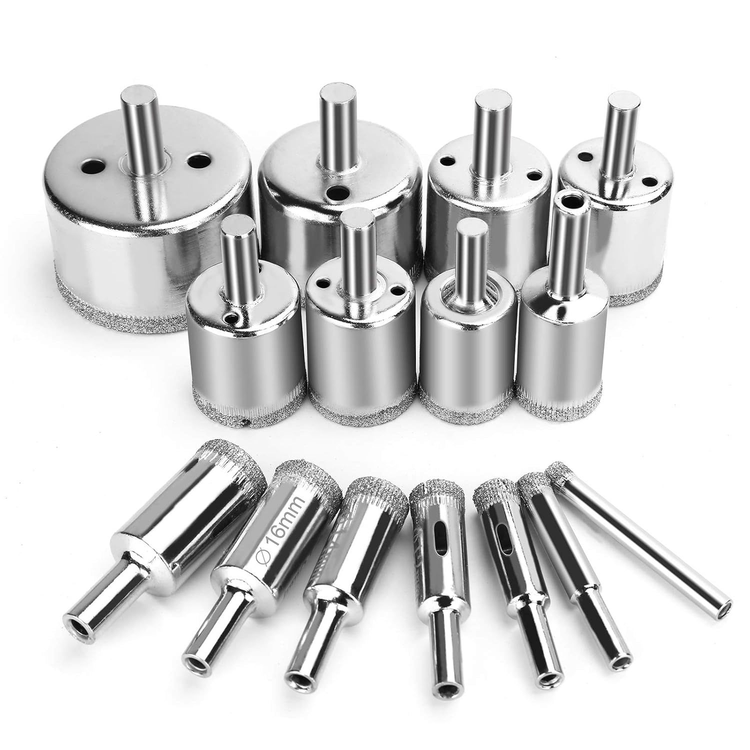 15 Pcs Diamond Drill Bits For Ceramic, Diamond Hole Saw Drill Bit, 50Mm）... - $29.95