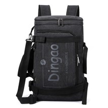 Waterproof Solid Large Backpack Men Laptop Bags Black Backpack Man Travel Backpa - £44.03 GBP