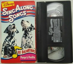 VHS Disneys Sing Along Songs - 101 Dalmations: Pongo &amp; Perdita (VHS, 1996) - £8.63 GBP