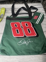 Nascar Dale Earnhardt jr. #88 racing  green and black tote shoulder bag - $8.00
