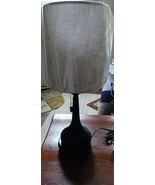 Delicate Desk Lamp w Fabric Shade Black Base Modern Table Lights HT-BTL6... - $29.92