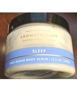 Bath &amp; Body Works Aromatherapy Sleep Lavender Vanilla Sugar Body Scrub 1... - £16.39 GBP