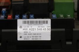 Mercedes Gateway Control Module Computer Fuse Junction box SAM FRONT A2215404550 image 2