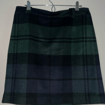 Talbots Women Green Wool Skirt 12 - £21.90 GBP