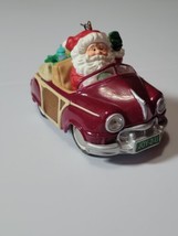 Hallmark Keepsake Ornament Santa&#39;s Woody 1987 Here Comes Santa Series #9 - £7.94 GBP