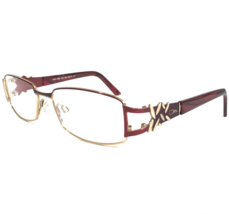 Cazal Brillenfassung Mod.1028 Col.002 Rot Gold Rechteckig Vollrand 52-15... - $178.19