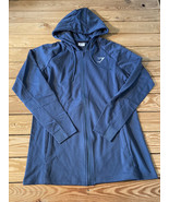 gymshark NWOT Women’s full zip hooded jacket size S Steel H12 - £29.63 GBP
