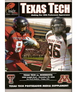 2006 Insight Bowl Game Texas Tech Media Guide - $98.21