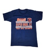 Vintage 1985 Chicago Bears NFC Champs Super Bowl XX Shirt Size Small - £18.46 GBP