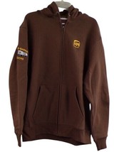 UPS Wilkes-Barre Feeders Super Heavyweight Full Zip Hooded Sweatshirt XL New - $33.25