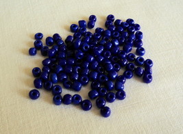 One Package of 140 Craft Cobalt Blue Acrylic 1/8&quot;x1/8&quot; Tube Beads-Free S... - €3,92 EUR