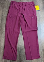 Wonder Wink NWT Mens XL Magenta Essentials Scrub Pants BA - £9.64 GBP