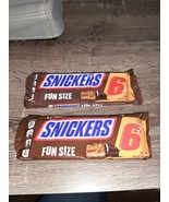 2 Packs of Snickers. 6 Fun Size Candy Bars. 3.40oz packs. - £9.42 GBP