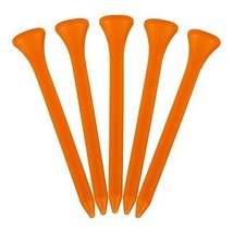 90 MASTERS ORANGE PLASTIC 2 3/4 INCH GOLF TEES - $10.91