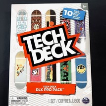 Tech Deck DLX Pro Pack 10 Mini Toy Skate Finger Boards Element PlanB Flip NEW - $11.95