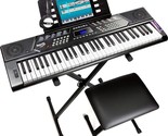 The Rockjam 61 Key Keyboard Piano Comes With A Pitch Bending Kit, A Keyb... - £117.65 GBP