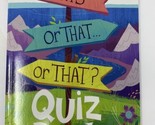 American Girl This or That...Quiz Book Paper Back Book - $8.54