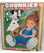  Sharin Vintage 1984 Chunkies the Very Thick Puzzle Little Boy Blue 2010... - £15.73 GBP