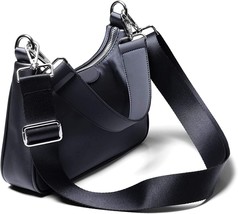 Troiams Double Handle Shoulder Bag for Women - Mini Purse and Retro Classic Clut - $15.85