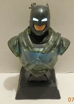 Batman vs Superman Dawn of Justice Armored BATMAN Lamp Mini Bust Petron GUC - $34.95