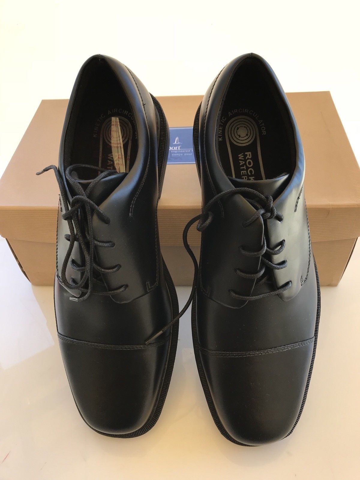 Rockport Ellingwood Oxford Shoe Black Size 8.5 APM11771 - $34.99