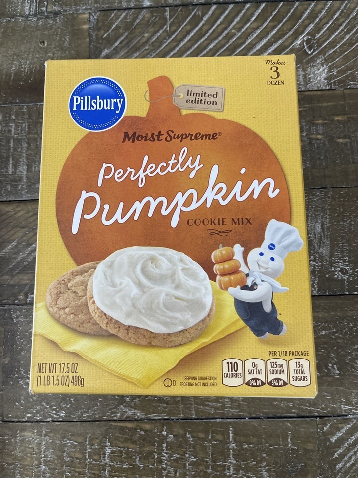 Pillsbury Moist Supreme Perfectly Pumpkin Cookie Mix - $9.78