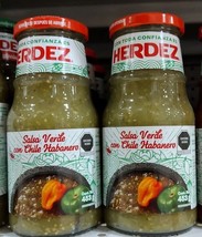 2X Herdez Salsa Verde Con Chile Habanero Green Salsa - 2 De 453g c/u Envio Grats - $20.78