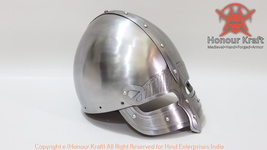 medieval helmet steel Viking Armour helmet for sca reenactment helmet - $189.99