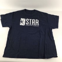 CW Flash Series STAR Laboratories Graphic T-Shirt Shirt Men Size XL DC C... - £13.14 GBP