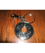 Franco Sarto Silvertone Key Ring Chain 4 1/2&quot; Long (NWOT) - £7.74 GBP