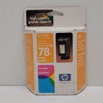 HP 78 Large Tri Color Genuine Ink Cartridge Cyan Magenta Yellow Sealed - £13.32 GBP