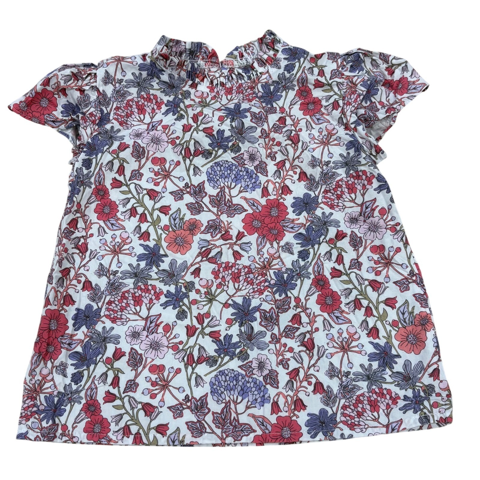 Floral Toddler Girls Blouse Size 5 By BellaBliss - $28.80