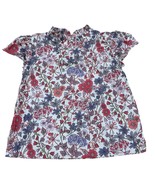Floral Toddler Girls Blouse Size 5 By BellaBliss - $529.20 MXN