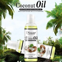 Disaar 100% Natural Organic Virgin Coconut Oil Body and Face Massage Best Skin C - £7.07 GBP