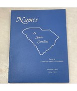 Names in South Carolina Vols. I-XII, 1954-1965 Claude H. Neuffer 12 Volumes - £97.62 GBP