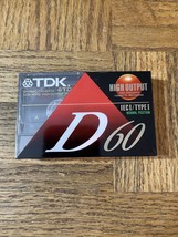 TDK D60 High Output Cassette - $33.71 CAD