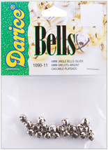 Jingle Bells Silver 0.25 Inch - £11.43 GBP