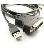 Silabs Cp2102 Usb Rs232 Serial Printer Adapter Cable To Db25 For Bar Cod... - £36.16 GBP