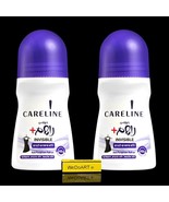 Careline -2 Deodorant roll-on breathe INVISIBLE without alcohol  (2x 75 ml) - $50.71 CAD