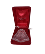 Waterford Crystal Christmas Tree Noel Ornament VINTAGE - $34.30 CAD