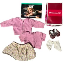 Kit Kittredge Meet Outfit Cardigan Sweater Twin Set Floral Skirt American Girl - £18.11 GBP