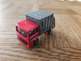 Matchbox Superfast #36 Refuse Truck 1996 Red/Gray 1:64 - £1.93 GBP