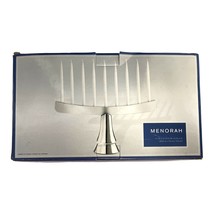 Modern Silver Metal Menorah – Bed Bath &amp; Beyond – 11.75” Hanukkah Candle... - $599.09 MXN