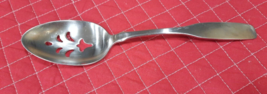 Oneida Community Paul Revere Stainless Flatware SLOTTED SERVING SPOON - £11.07 GBP