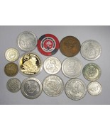 15 Vintage Gambling Casino Tokens All Different C2294 - £17.73 GBP