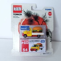 Tomica Tomy Toyota Town Ace Hamburger Car No.54 Scale 1/64 NEW Walmart Exclusive - £15.91 GBP