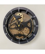 CANADA LINE MANTEL CLOCK ROUND (HYBRID WALL) 16 INCH GOLD ANTIQUE - $212.25 CAD