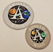 2 Nasa Apollo 5 Lunar Module Space Patch Unmanned AS-204 January 1969 Launch - $10.69